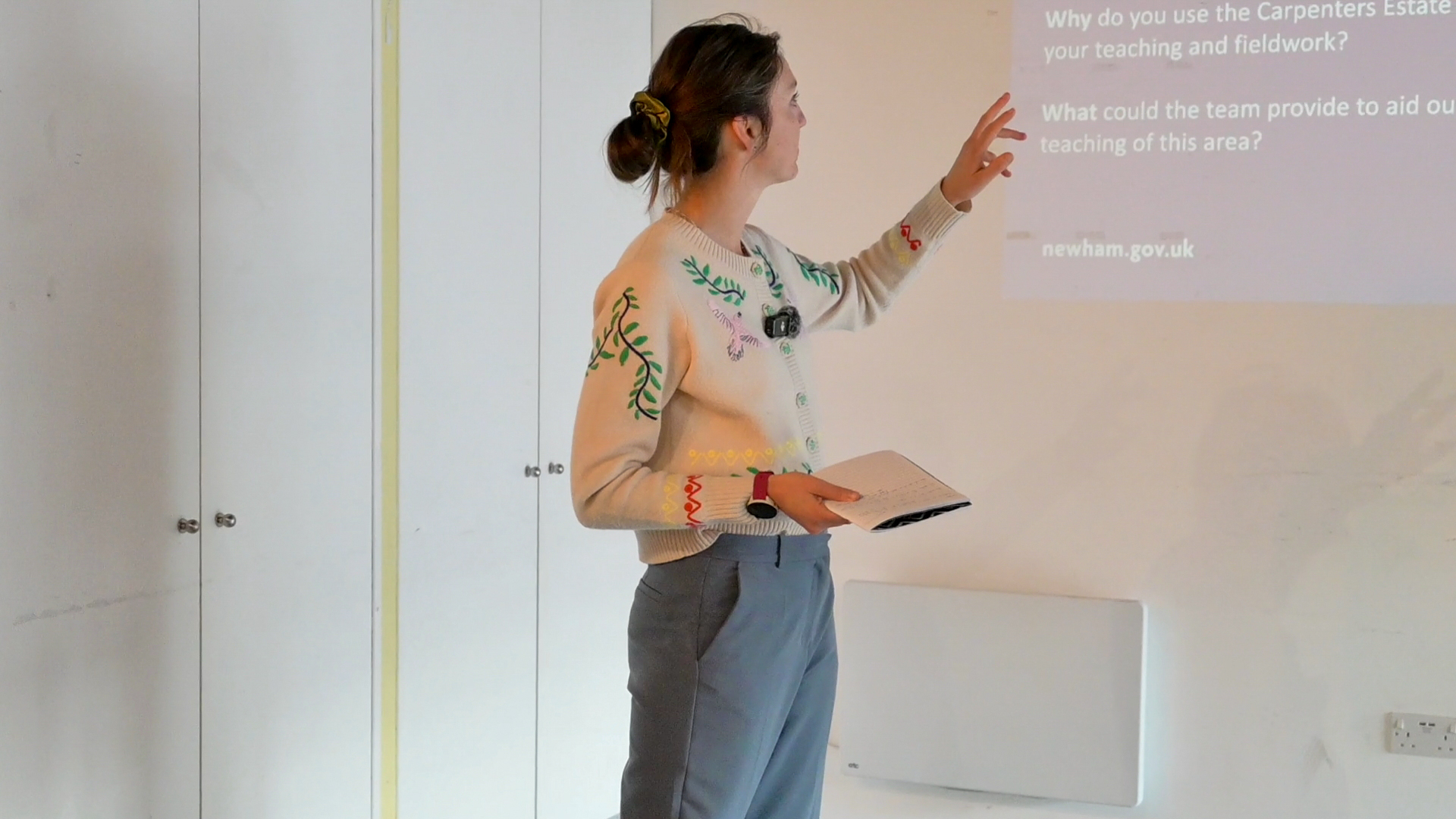 Teaching regeneration at the Carpenters Estate