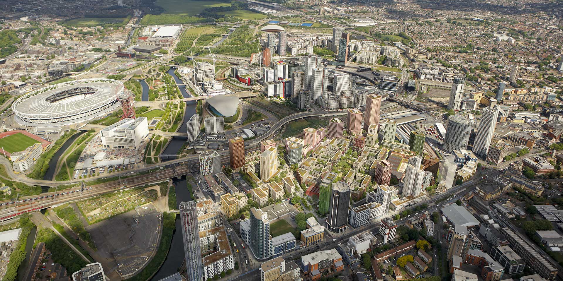 The Carpenters estate aerial image